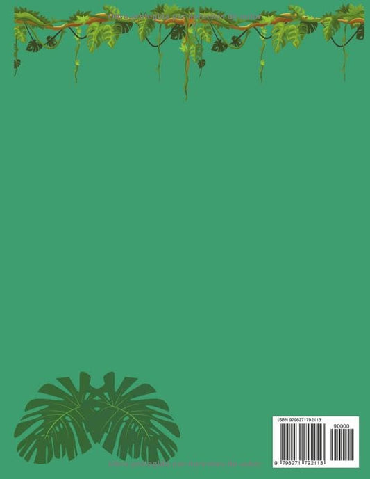 ANIMALES DE LA SELVA: Colorea, juega y descubre