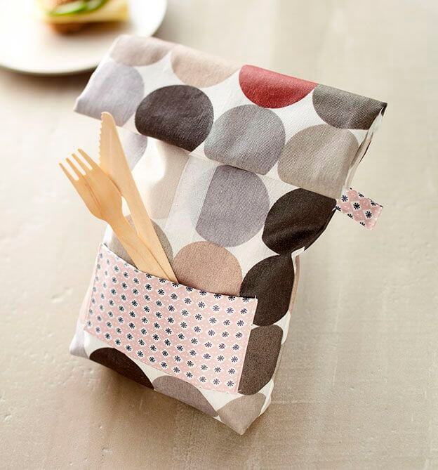 Hand made cutlery holder. eco-friendly DIY project from the book "Sustainähble".
