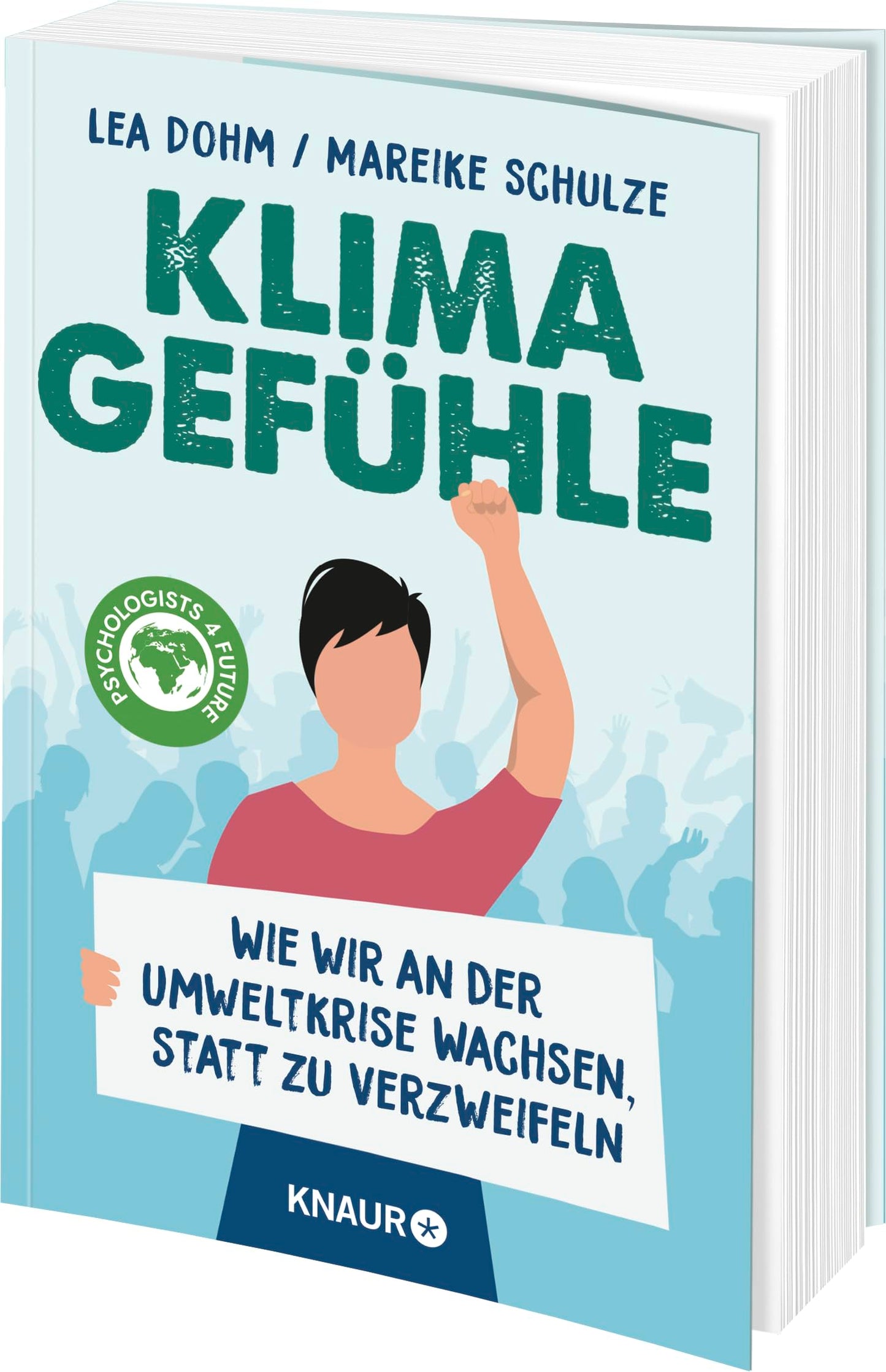 Cover of the book Klimagefühle by Lea Dohm and Mareike Schulze, about emotions in the climate crisis and personal growth