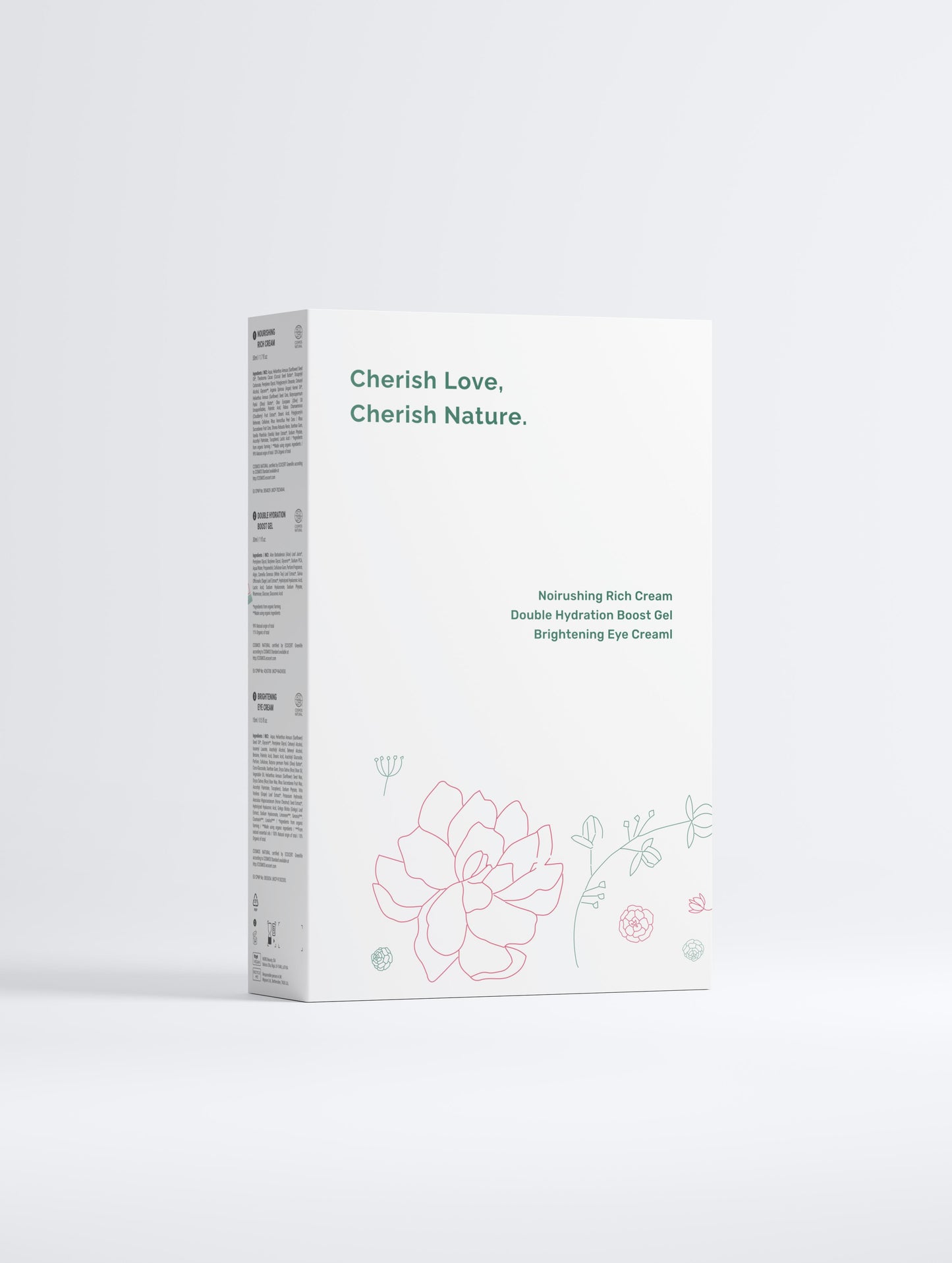 Moisture Collection box with green cloud nine logo displayed on a white background back