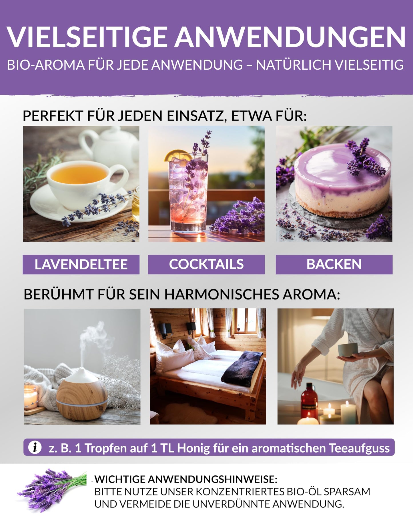 Heldengrun Organic Essential Oil 30ml lavendel instructions