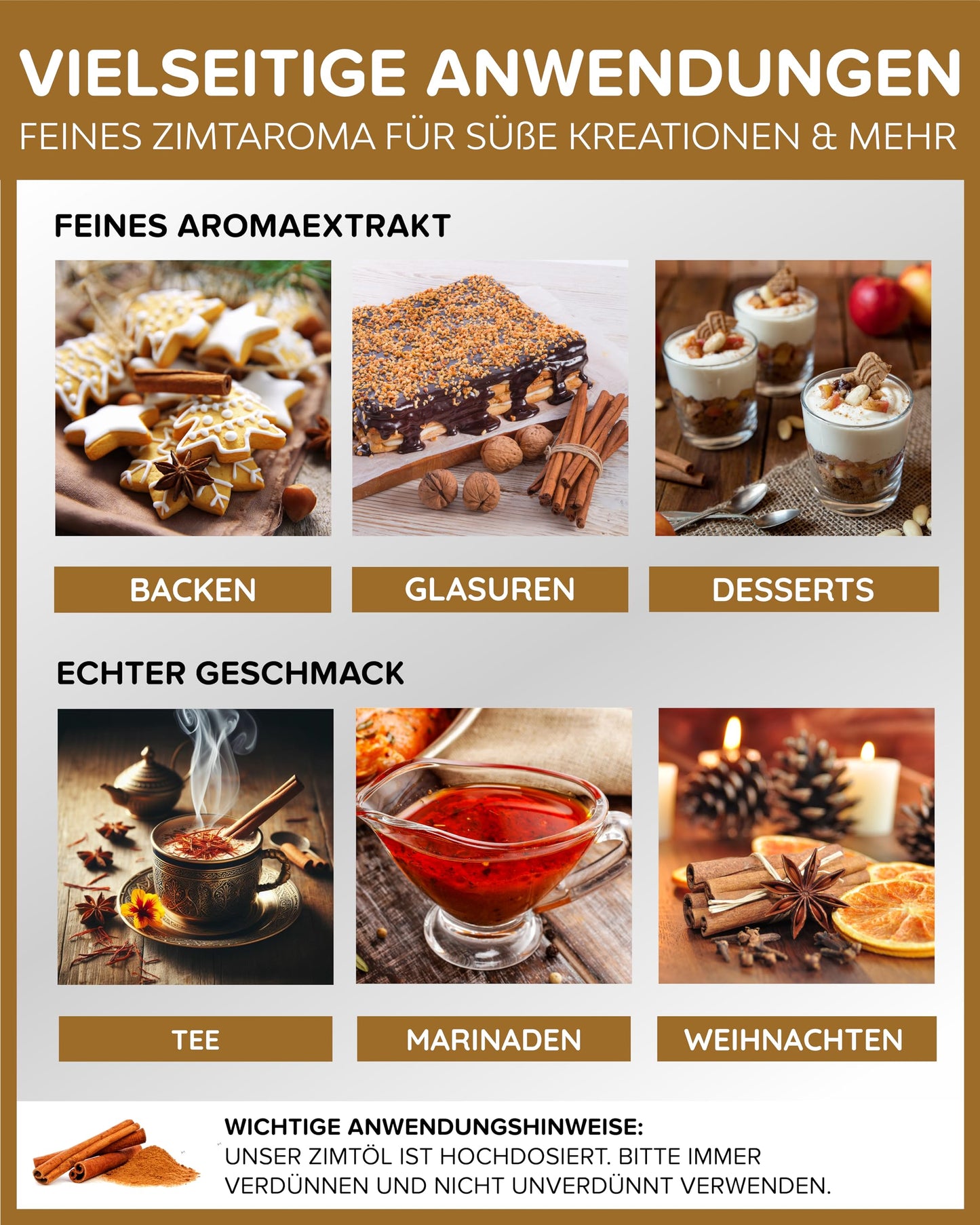 Heldengrun Organic Essential Oil 30ml zimt instructions