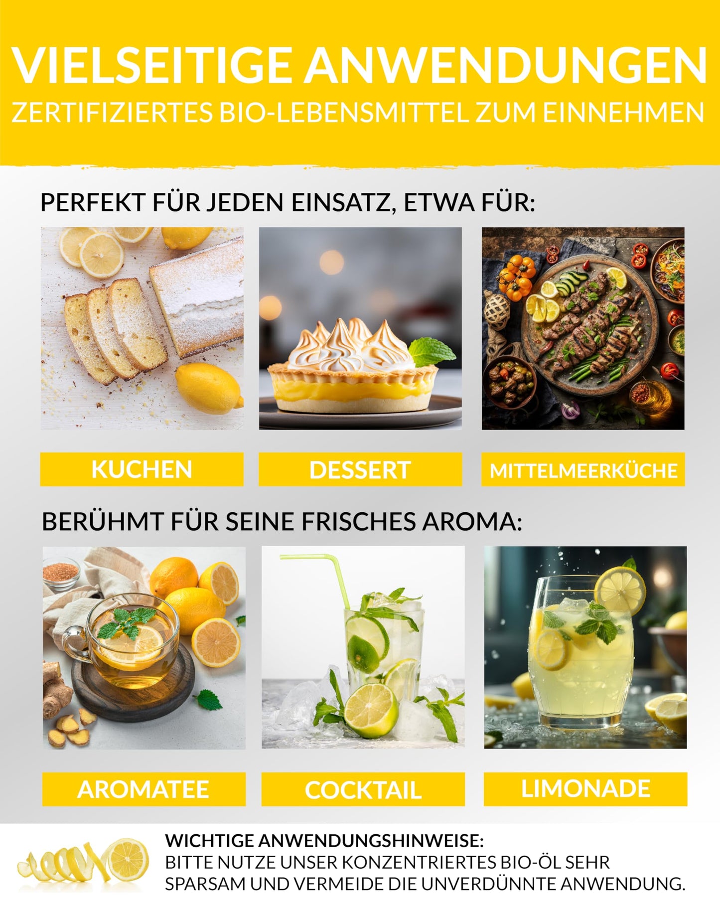Heldengrun Organic Essential Oil 30ml zitrone instructions