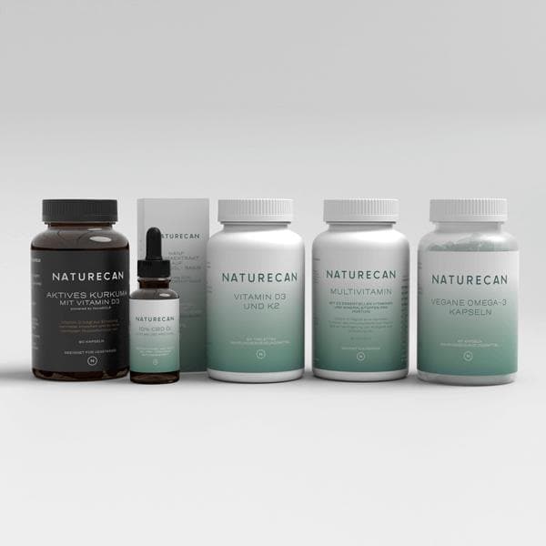 mage of the Immune System Vitamin Bundle by Naturecan, featuring supplements like multivitamins, omega-3, and vitamin D3.