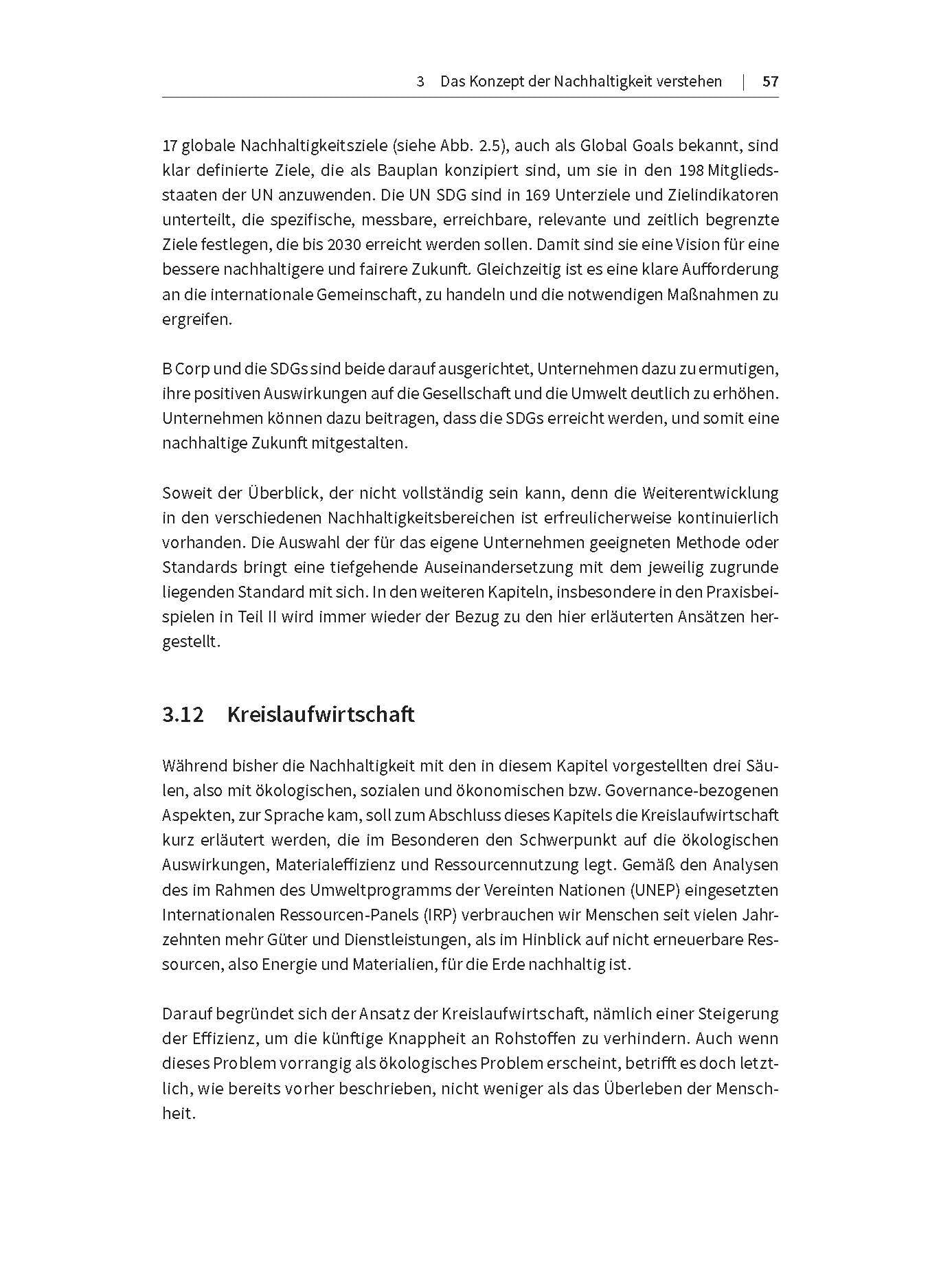 Detail of a page of the book Learning Sustainability