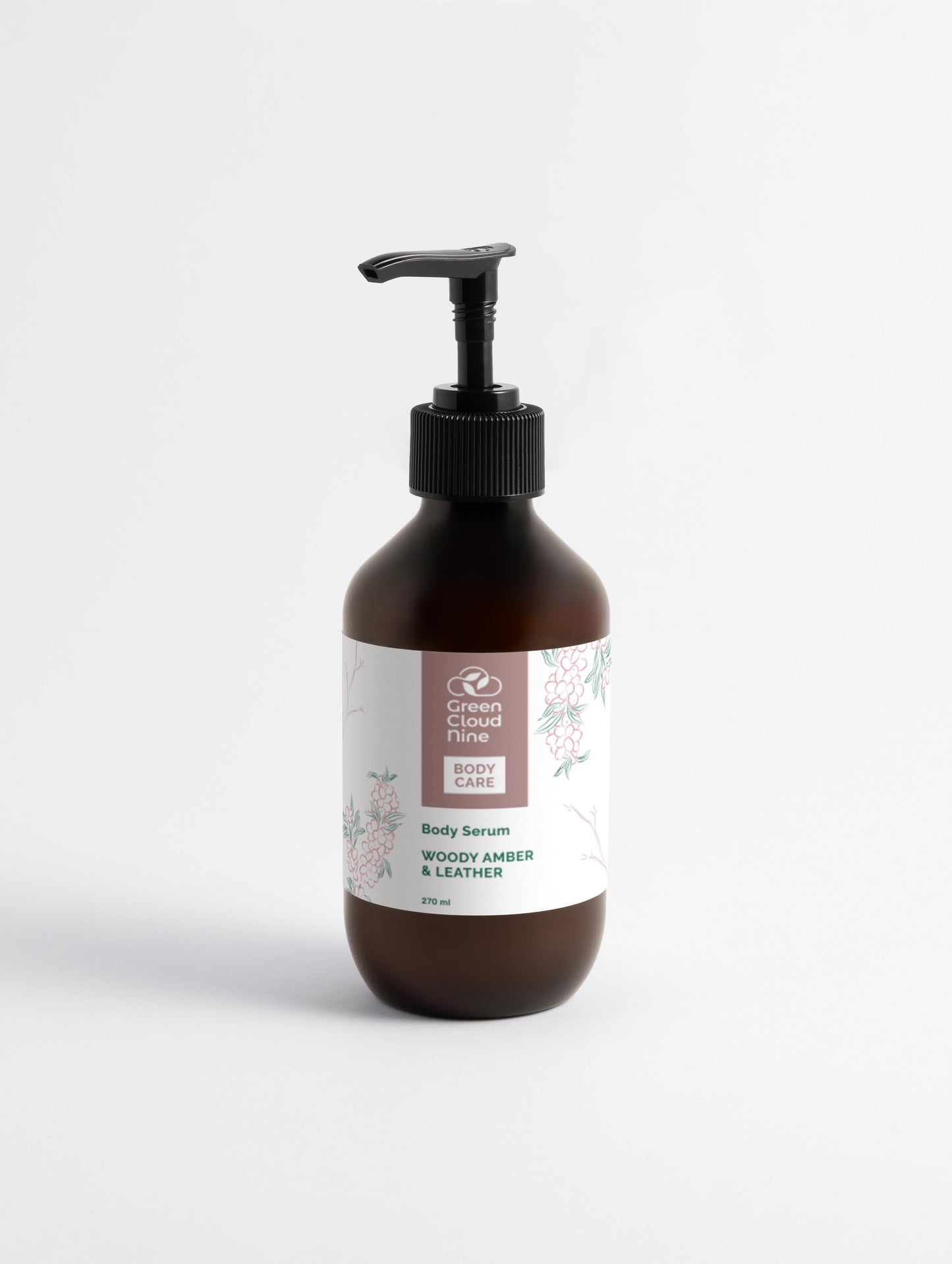 Gut zu Ihnen, gut zum Planeten: Seidenhaut-Körperserum, holziger Bernstein und Leder, 270 ml