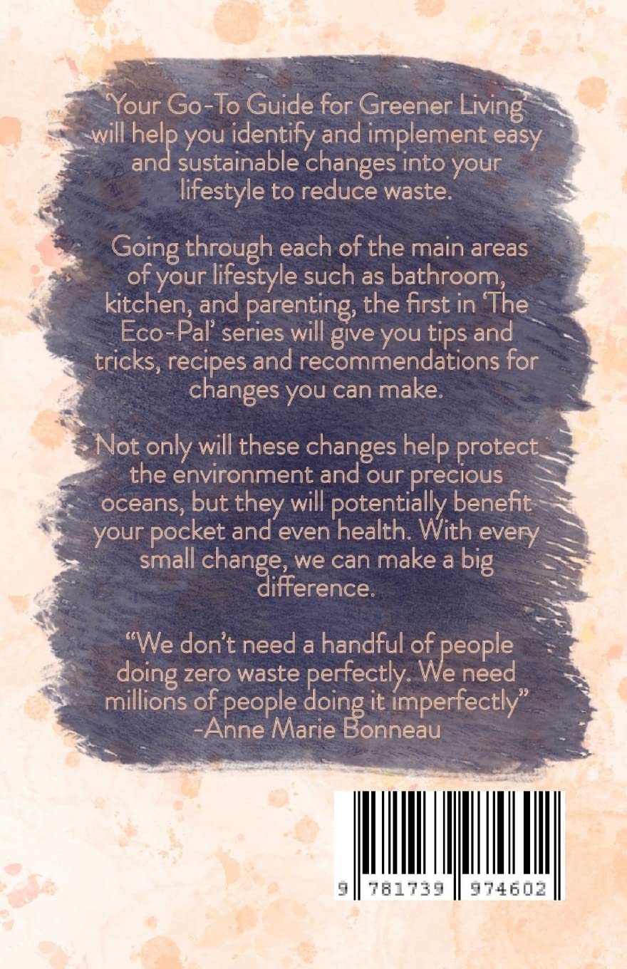 Sustainable Sal book cover back by Sally Brown