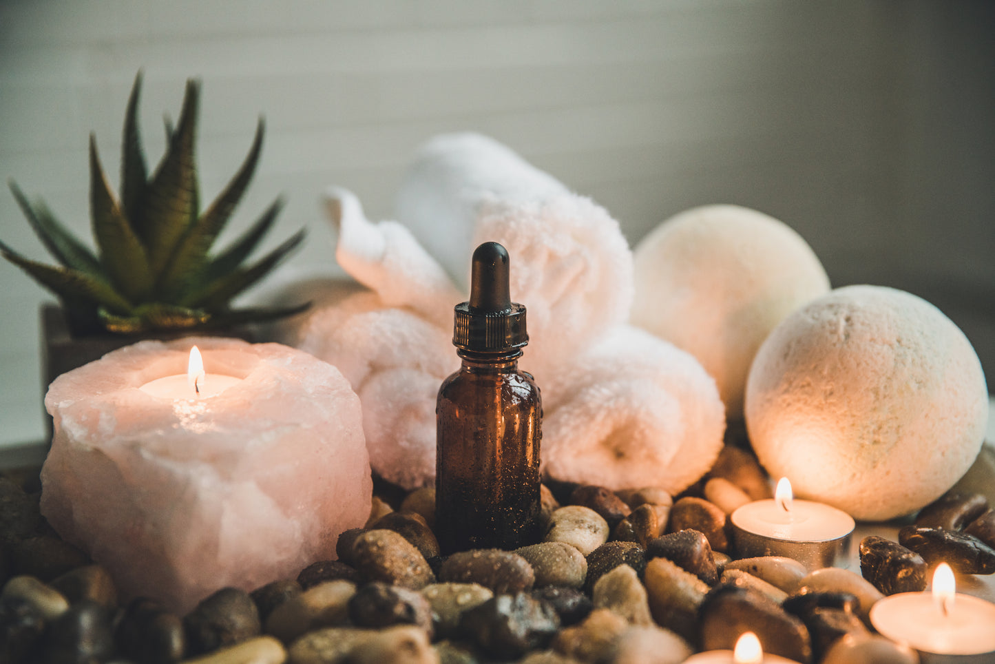 spa tools and decorations. For KIND Rituals