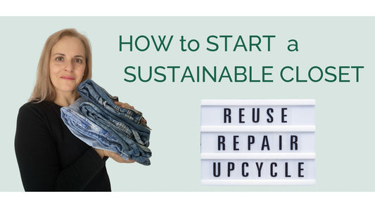 DIY Fashion is in! How to start a Sustainable Closet