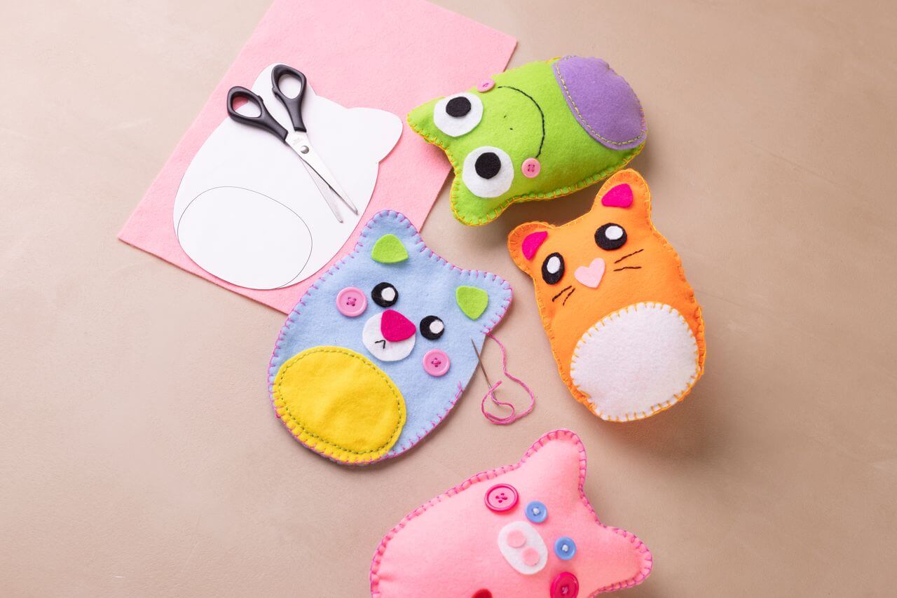 Starter craft kit sewing "Teddy bears"