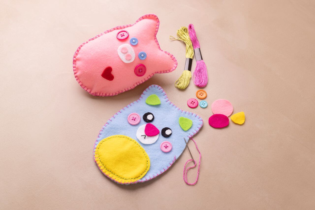 Starter craft kit sewing "Teddy bears"