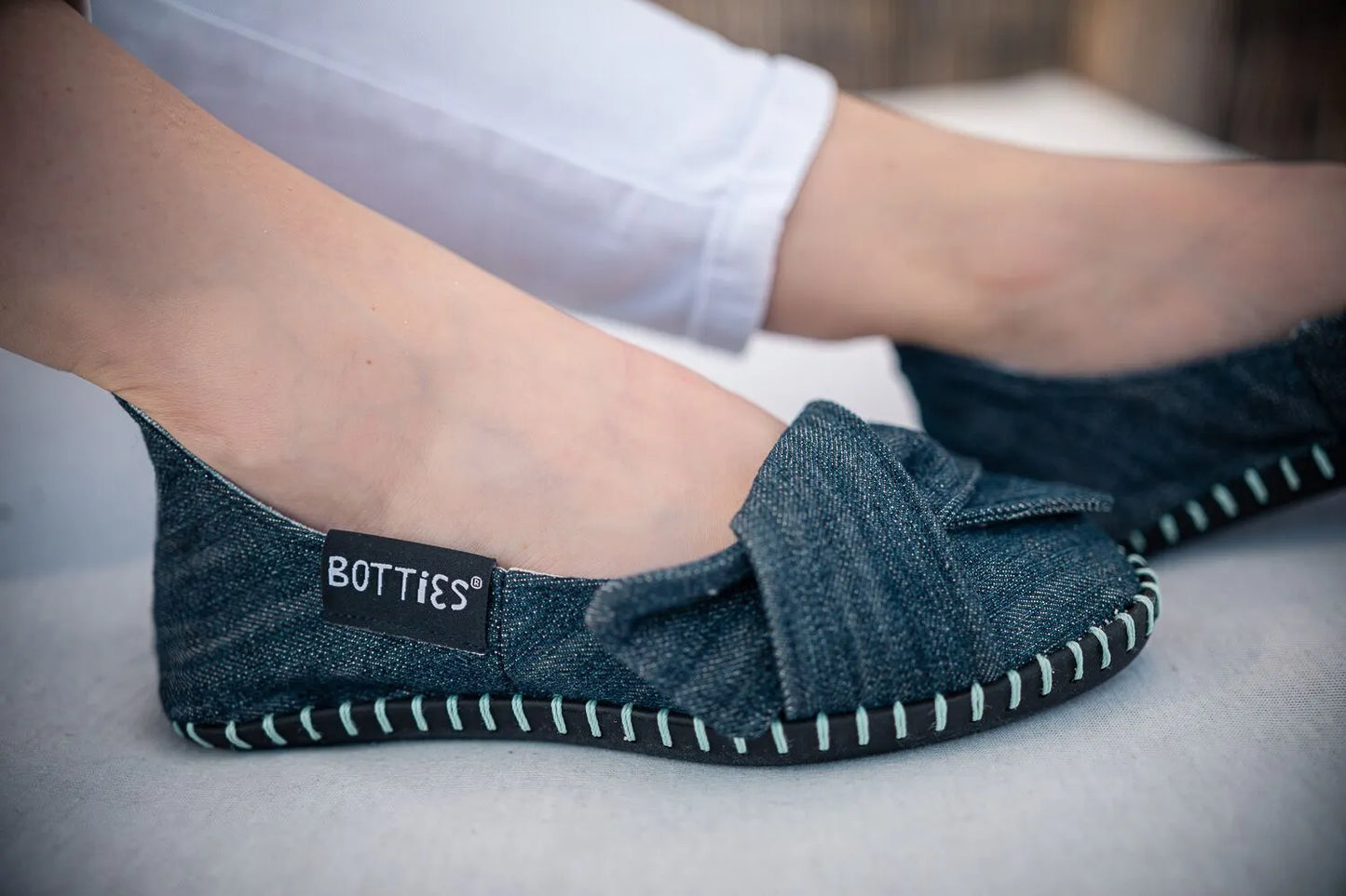 All-In Gift box: Sew Jeans Ballerinas Upcycling