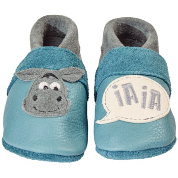 Baby and childrens' animal slippers - Ecopell leather
