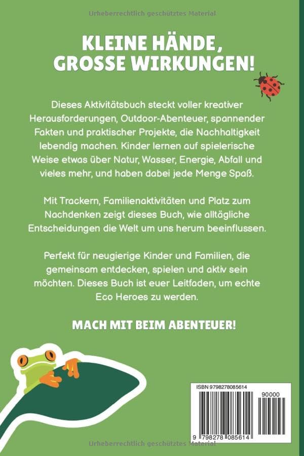 DEIN WUNDERVOLLER PLANET: Spaßige Aktivitäten für Kinder von 6–11, um unseren Planeten zu lieben und zu schützen