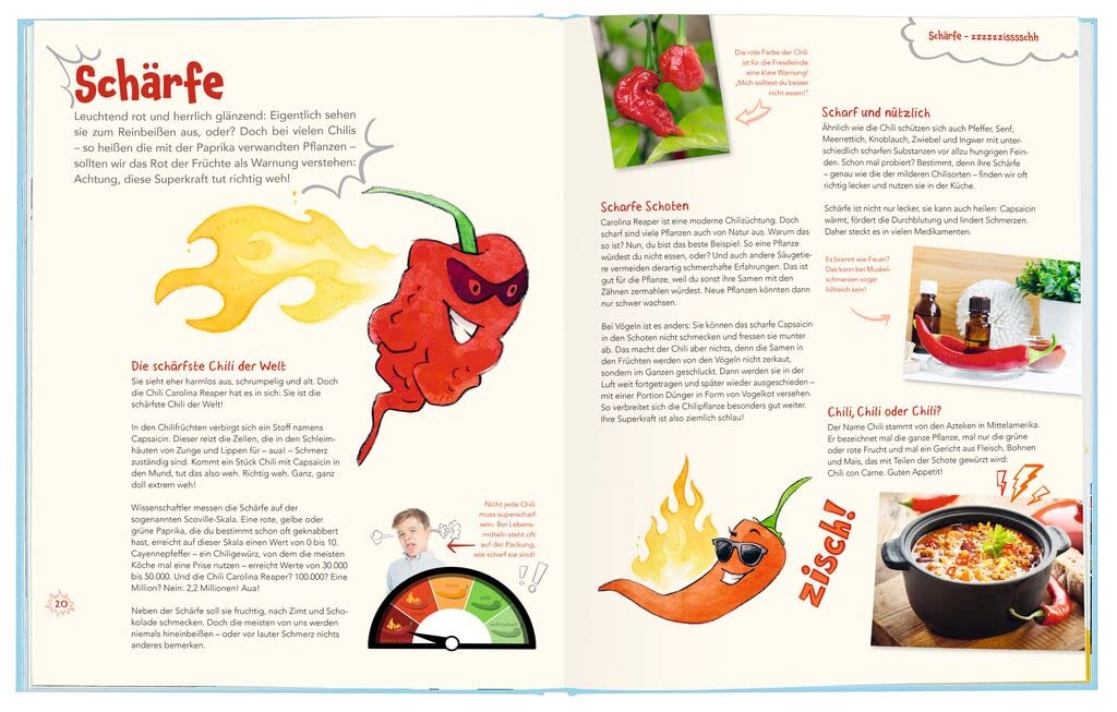 moses. Die Superkräfte der Pflanzen | Spannendes Kindersachbuch über Pflanzen und ihre besonderen Kräfte mit zahlreichen Anregungen und Experimenten | ... ab 6 Jahren: Wahre Superhelden der Natur!