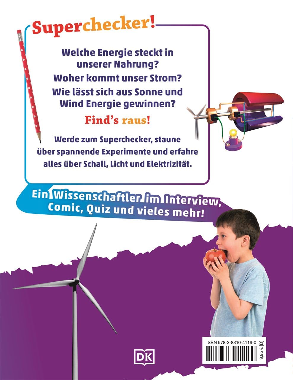 Superchecker! Energie: Was willst du heute wissen? Coole Fakten, Steckbriefe und Rekorde. Für Kinder ab 7 Jahren