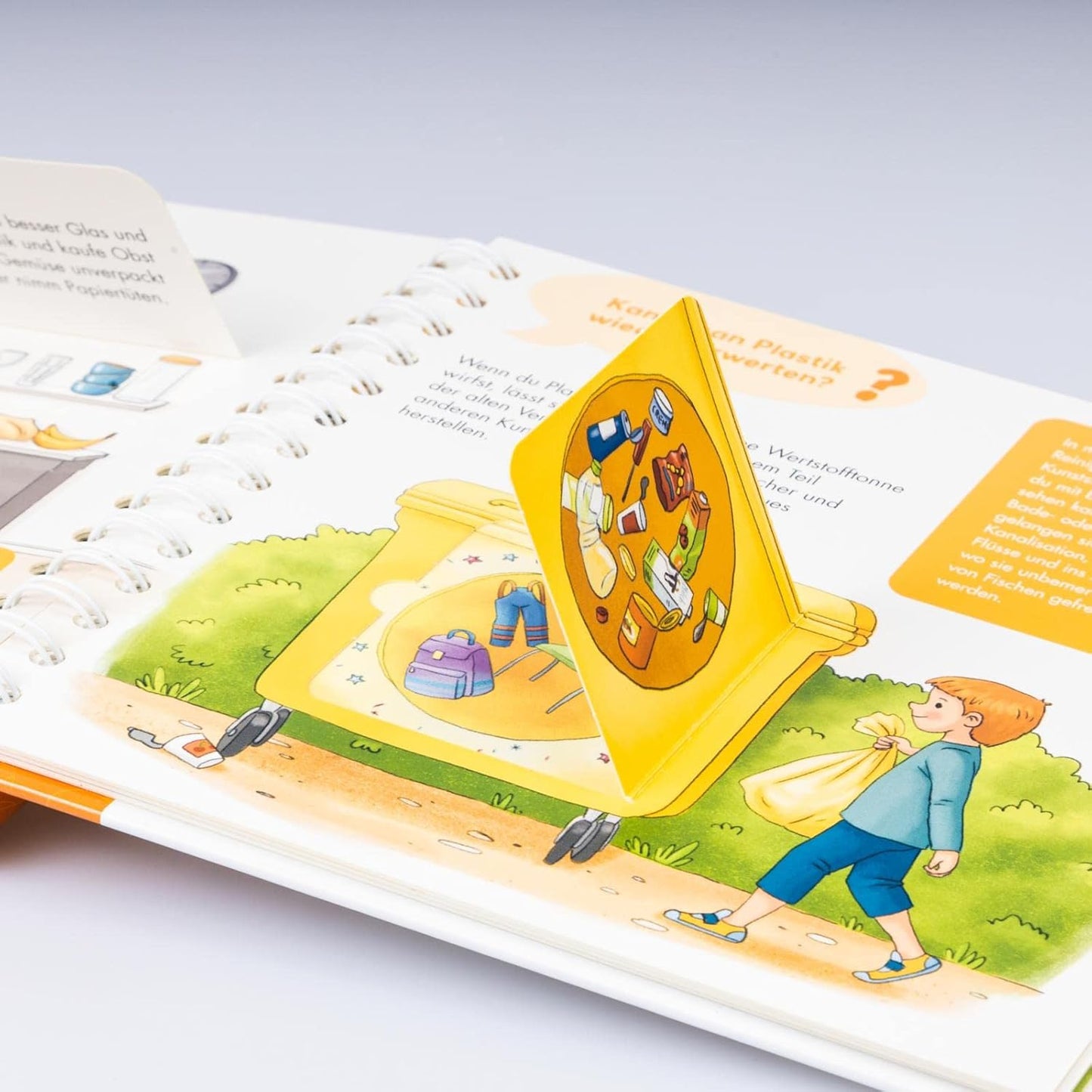 Frag doch mal ... die Maus: Müllabfuhr und Recycling: Pappbilderbuch ab 2 Jahren mit vielen Klappen, erstem Sachwissen und Suchspiel