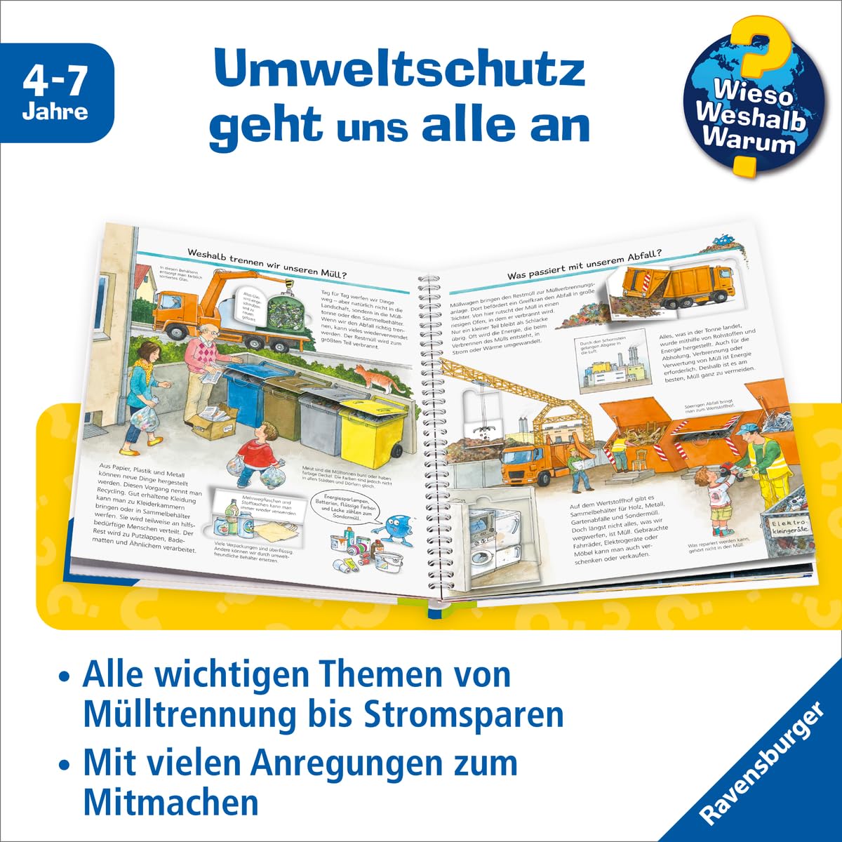 Wieso? Weshalb? Warum?, Band 67 - Wir schützen unsere Umwelt (Sachbuch ab 4 Jahre - mit Klappen) (Kernreihe, 67)