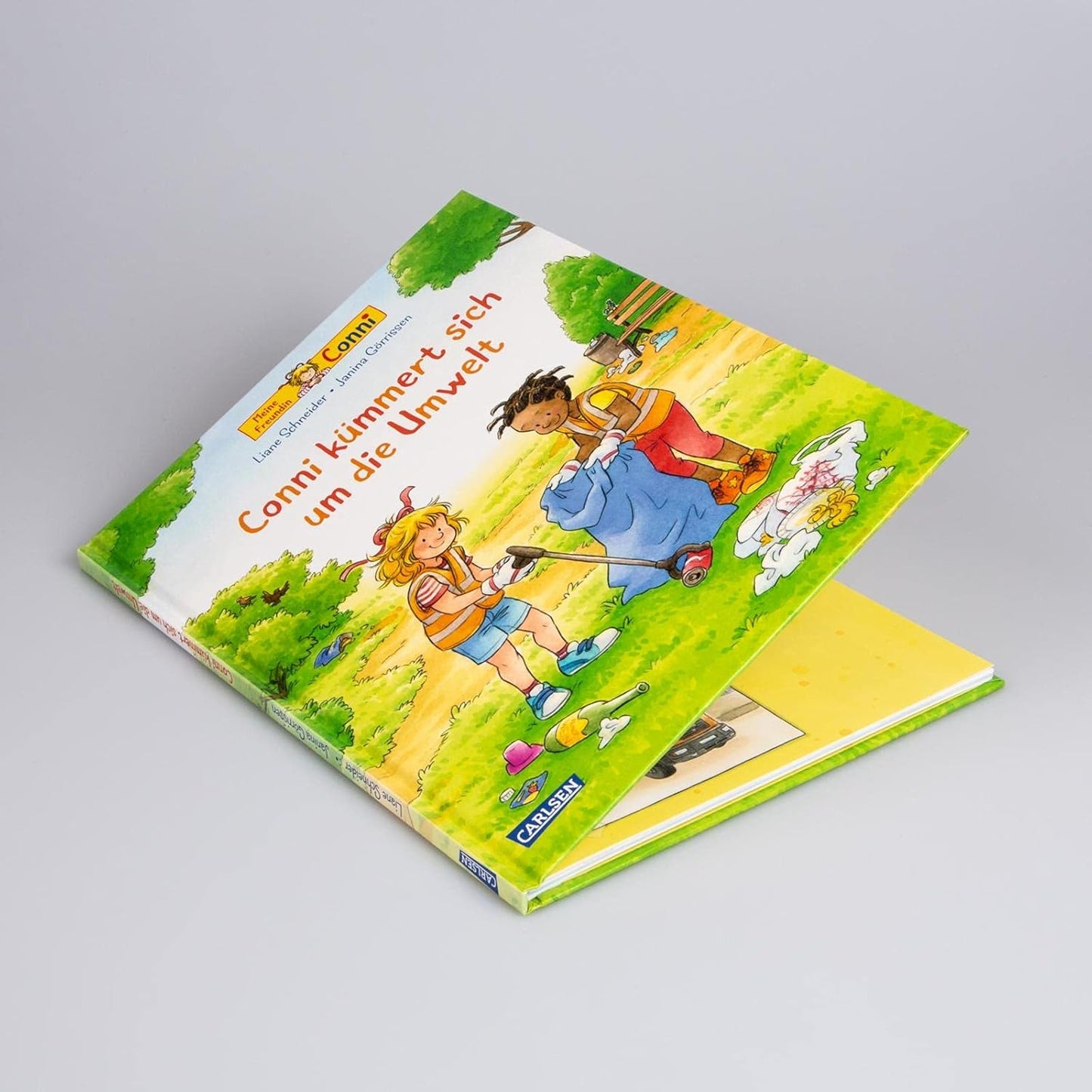 Conni-Bilderbücher: Conni kümmert sich um die Umwelt: Bilderbuch ab 3 Jahren über Müll, Umweltverschmutzung, Klimawandel und Nachhaltigkeit - inklusive Conni-Poster
