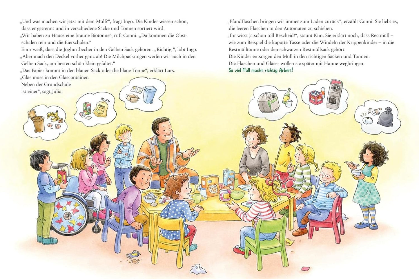 Conni-Bilderbücher: Conni kümmert sich um die Umwelt: Bilderbuch ab 3 Jahren über Müll, Umweltverschmutzung, Klimawandel und Nachhaltigkeit - inklusive Conni-Poster