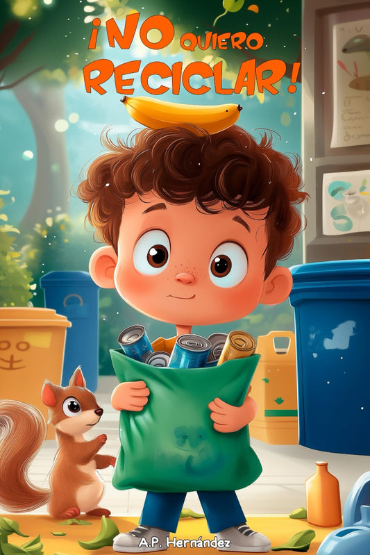 ¡No quiero reciclar!: Libro infantil (6 - 9 años). El descubrimiento de Martín
