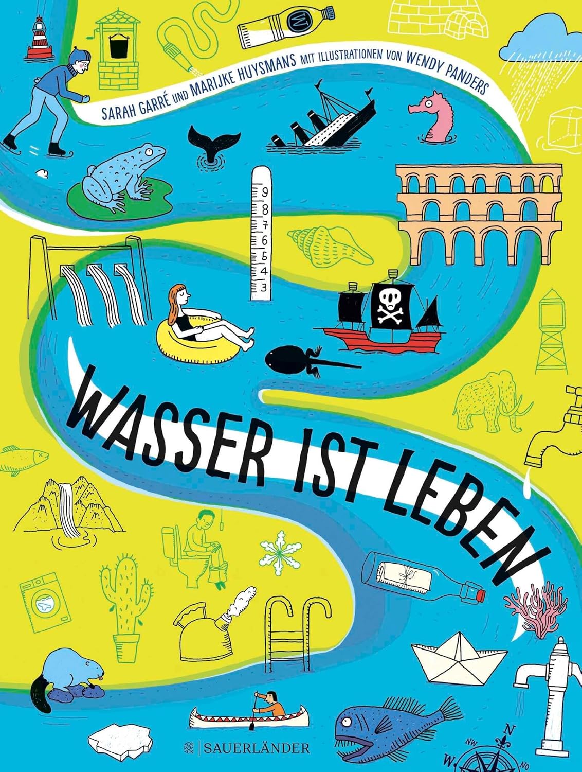 Wasser ist Leben: Kindersachbuch für Mädchen und Jungen ab 8 Jahren │ Hochwertiges Geschenk mit tollen Bildern und spannenden Infos rund um die Themen Wasserkreislauf, Naturschutz und Klima