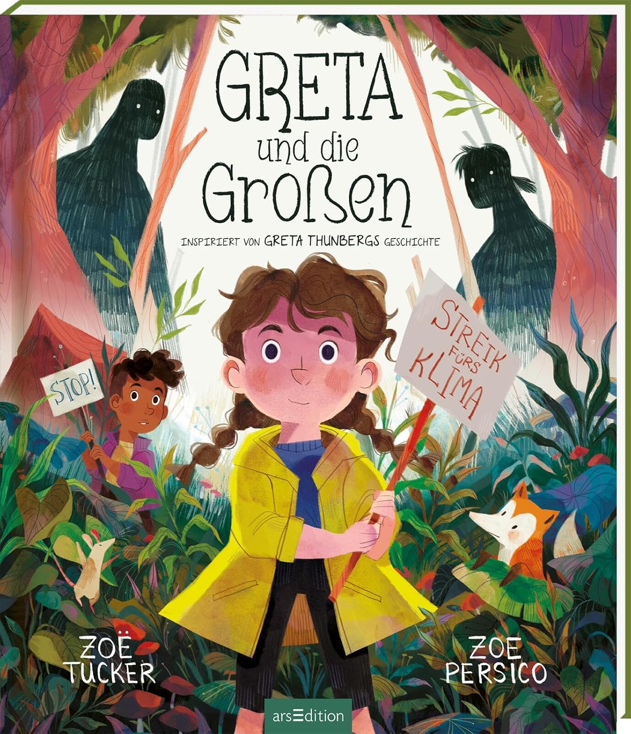 Greta und die Großen: Inspiriert von Greta Thunbergs Geschichte | Bilderbuch Natur und Umweltschutz, für Kinder ab 4 Jahren, Nachhaltig produziert
