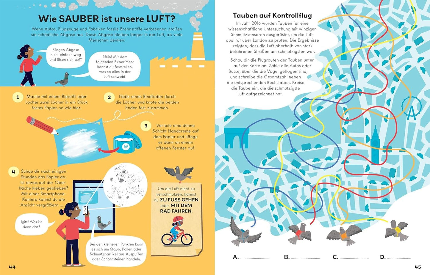 Think Green – Das Mitmachbuch: Spielerisch Umweltschutz entdecken – für Kinder ab 7 Jahren