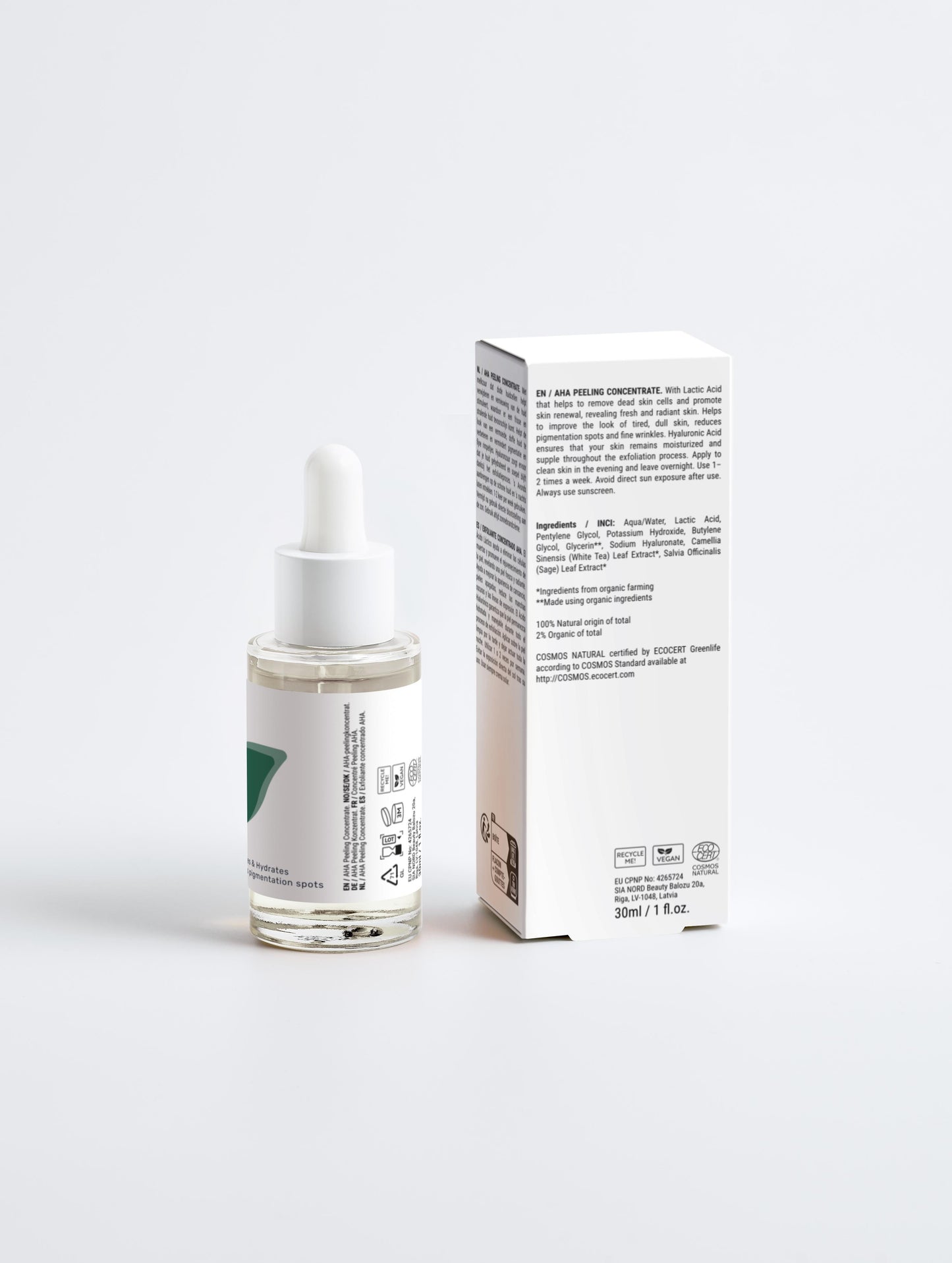 Kind to You, Kind to the Planet: AHA Peeling-Konzentrat 30ml