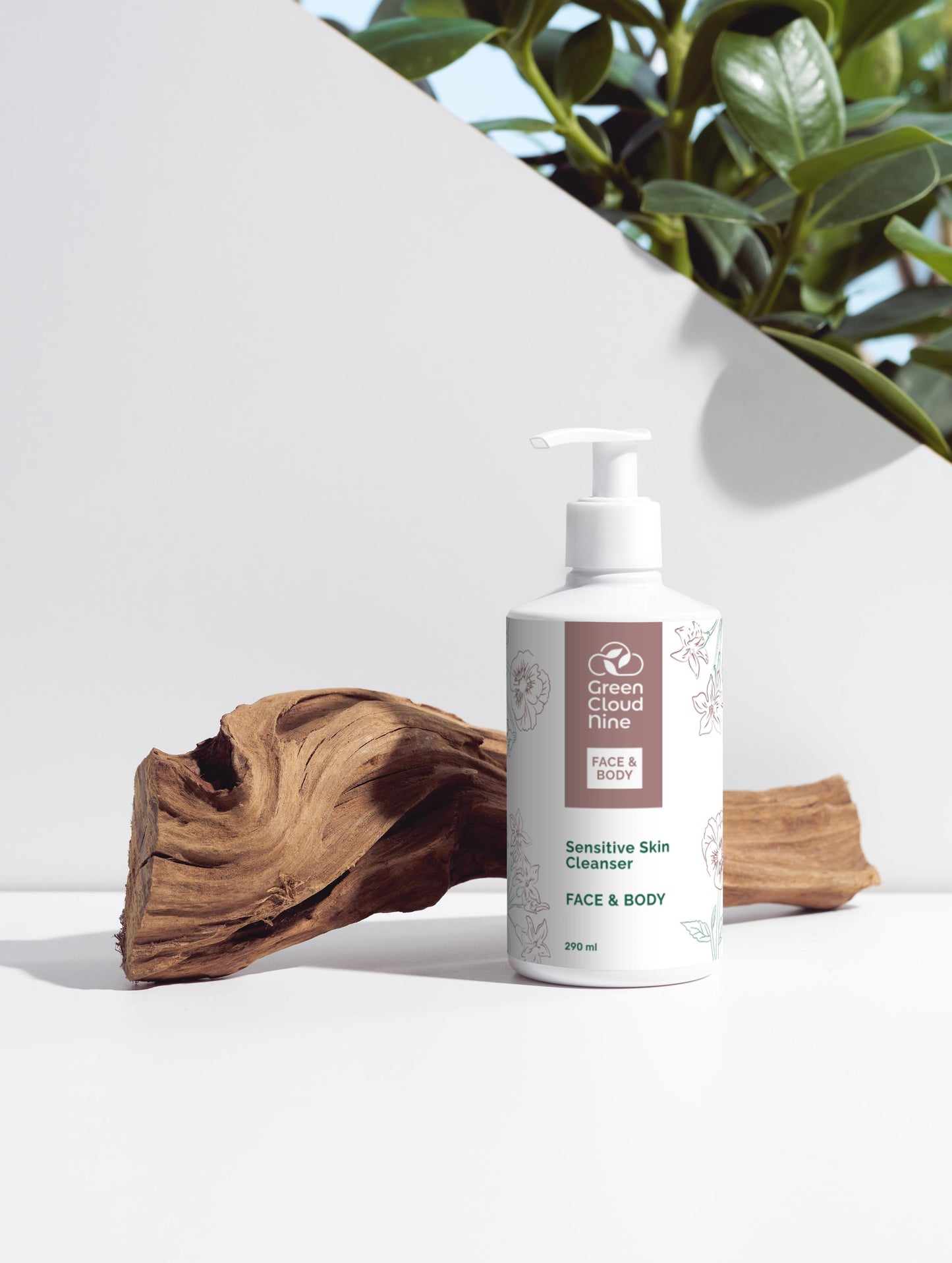 Amable contigo, amable con el planeta: limpiador facial y corporal para pieles sensibles, 290 ml