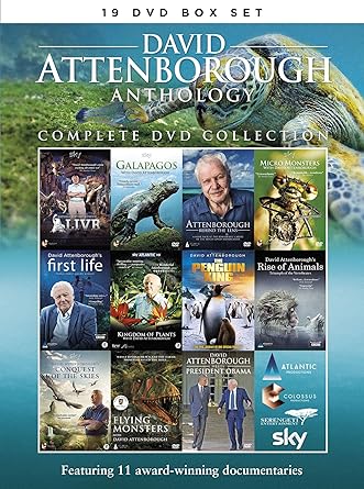 David Attenborough Anthology – 19 DVD box set featuring 11 award-winning nature documentaries.