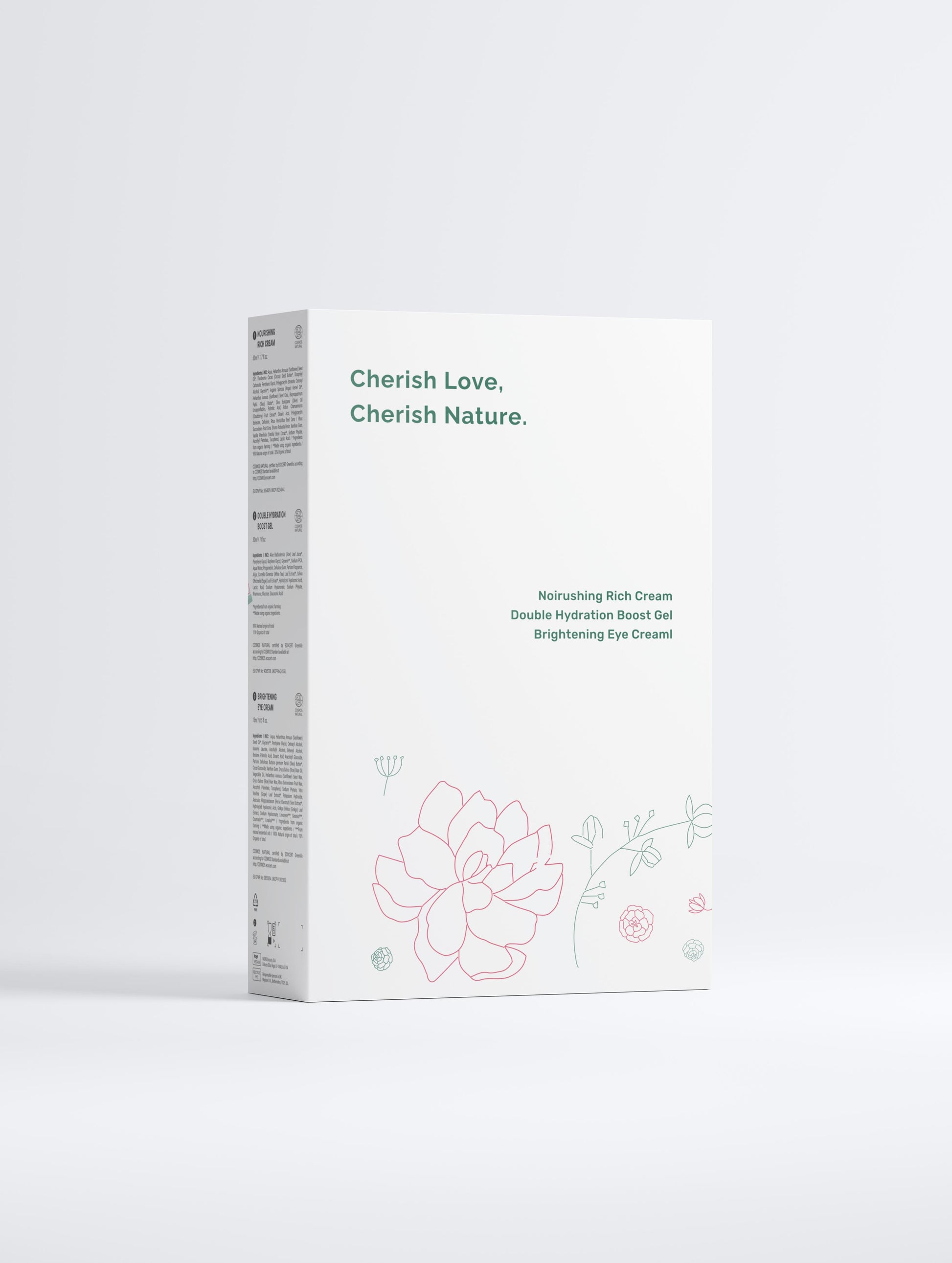 Moisture Collection box with green cloud nine logo displayed on a white background back