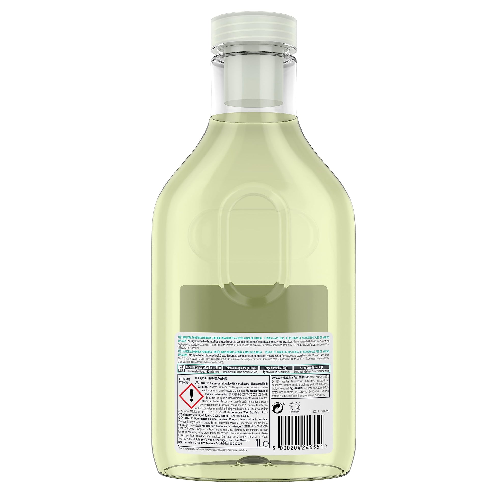 Ecover Universal Laundry Detergent back in an eco-friendly bottle