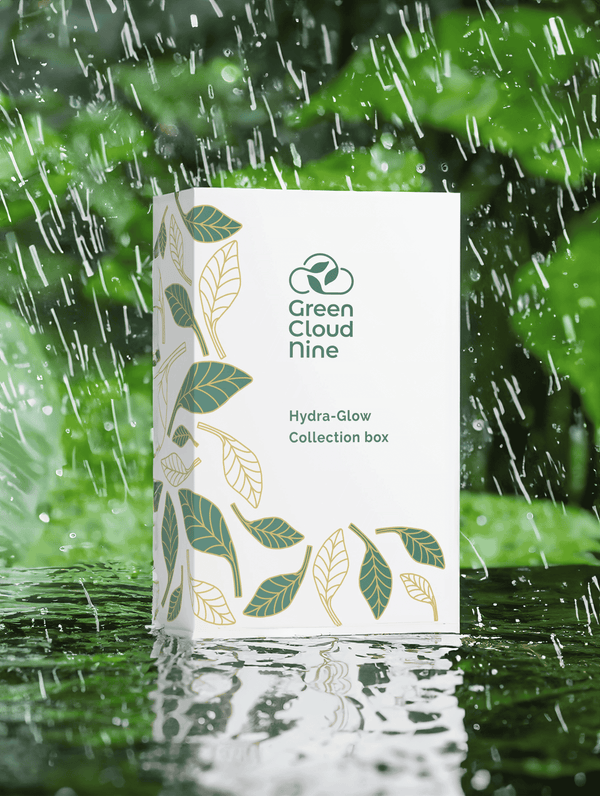 Kind to You, Kind to the Planet: Hydra-Glow Gift Box - Green & Gold Edition