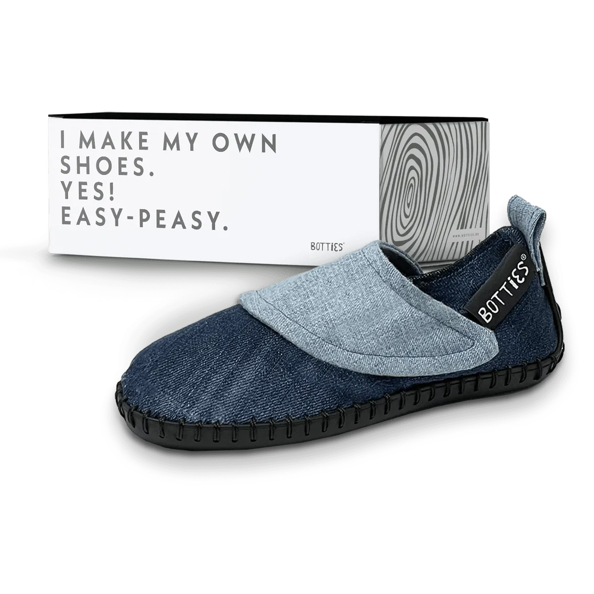 All-In Upcycling Gift box: Sew Jeans Children Slipper