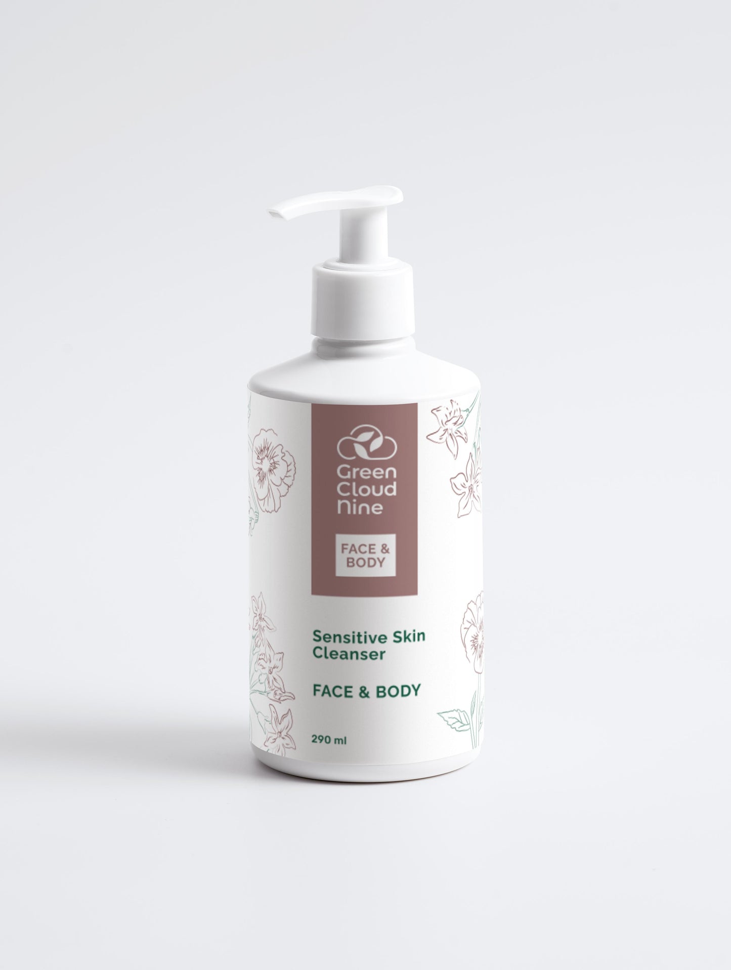 Amable contigo, amable con el planeta: limpiador facial y corporal para pieles sensibles, 290 ml