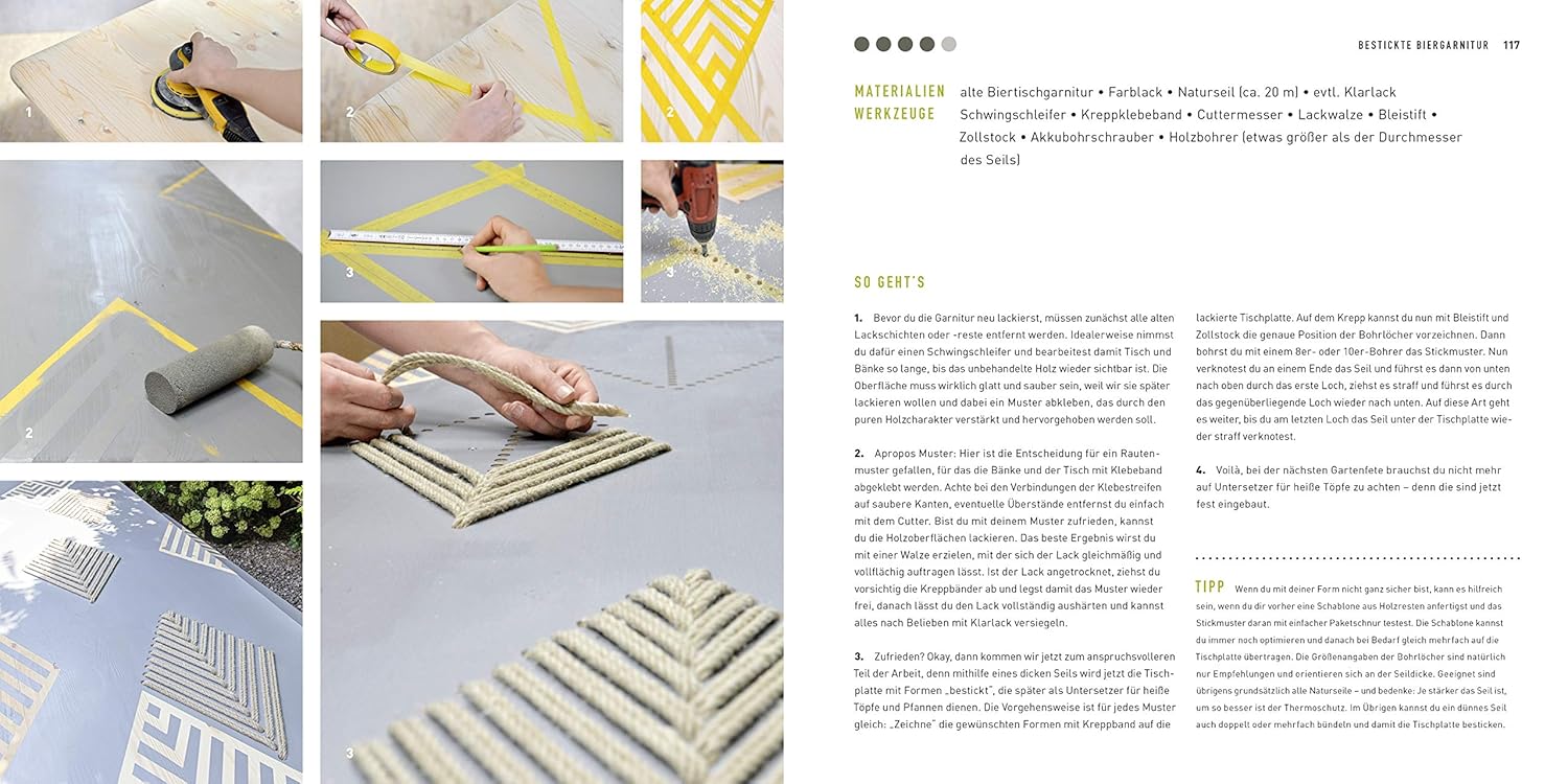 Pages of 'Meine besten DIY-Projekte für Garten und Balkon' 