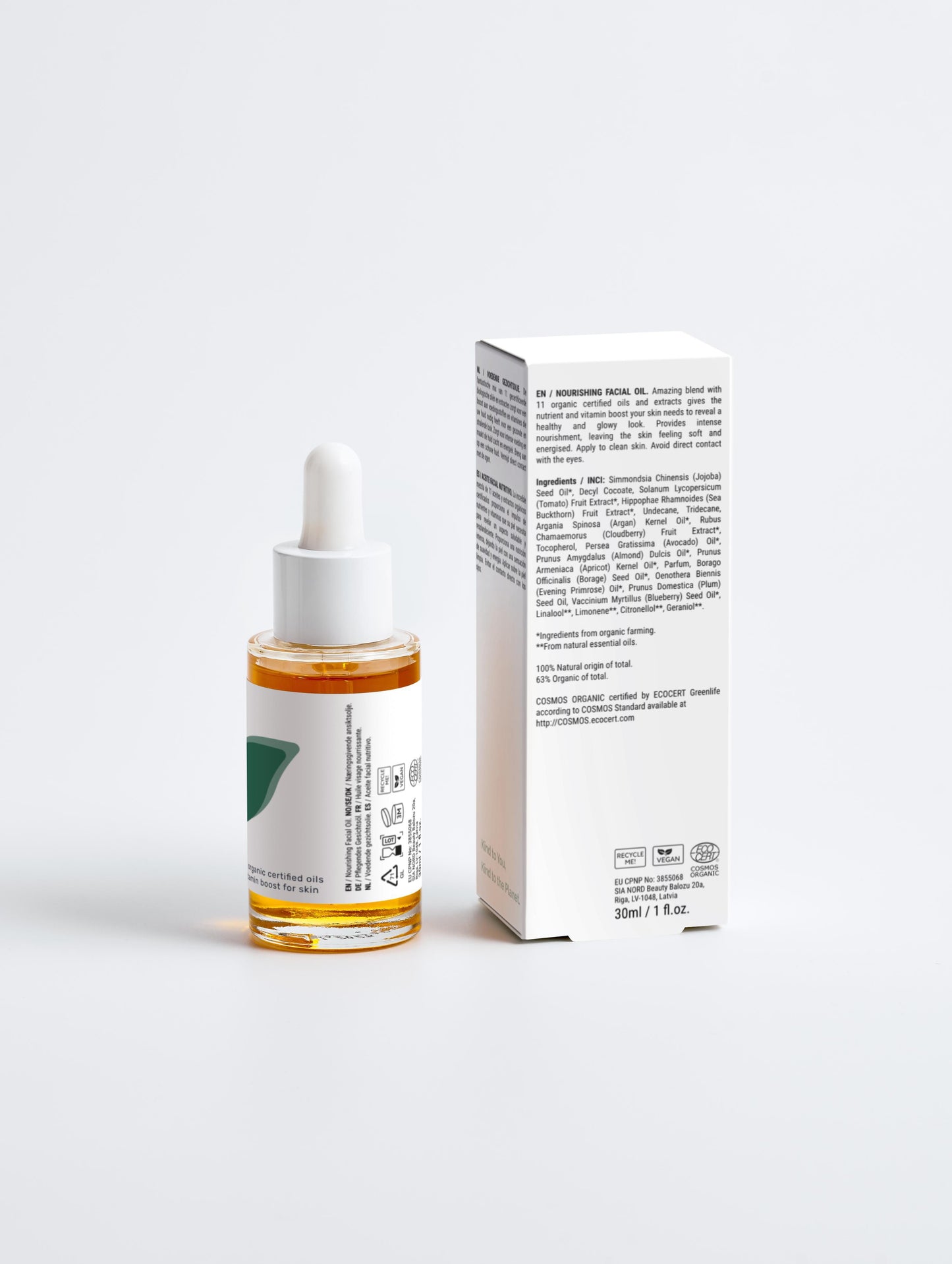 Kind to You, Kind to the Planet: Pflegendes Gesichts Öl 30 ml