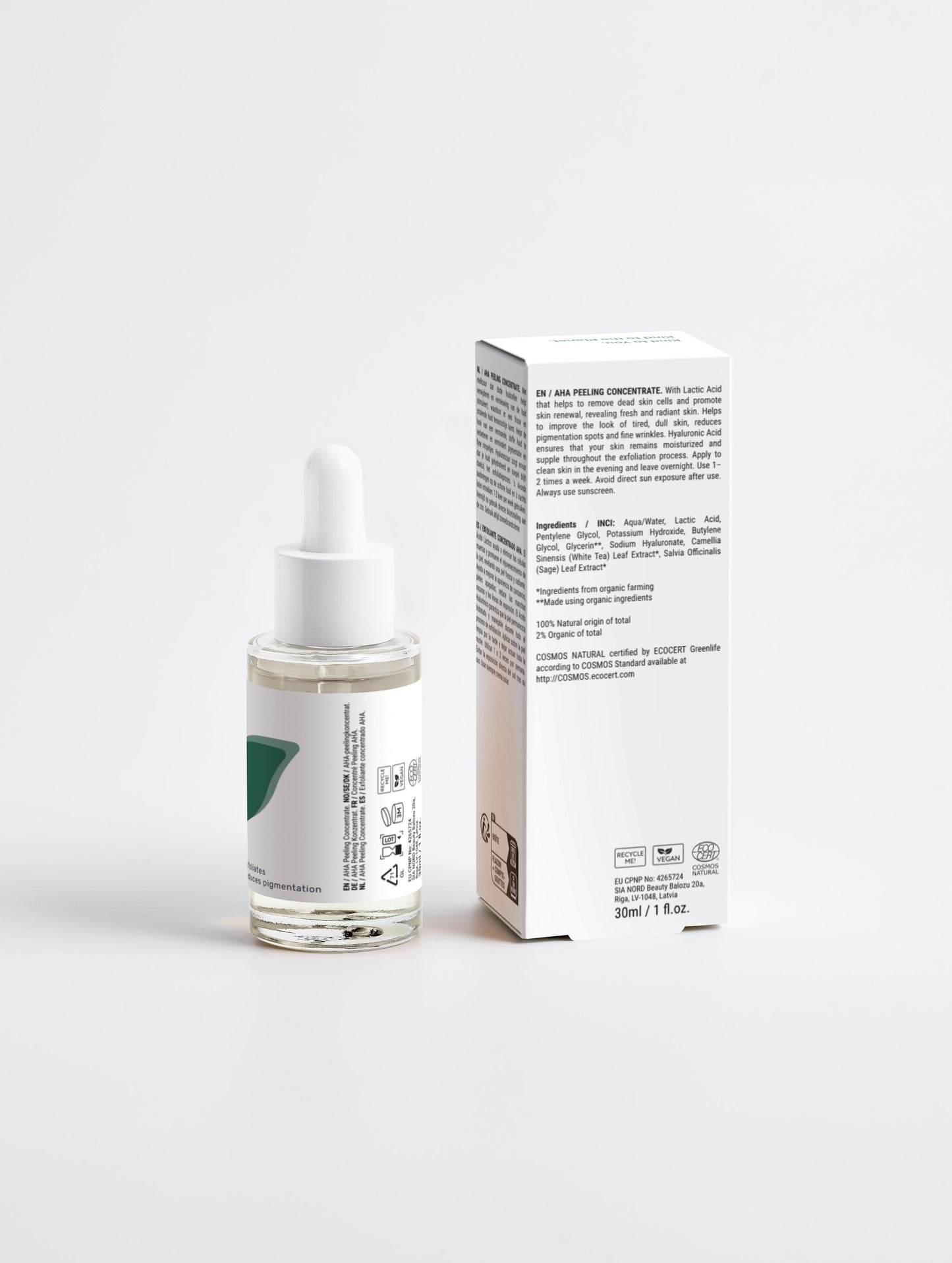 Kind to You, Kind to the Planet: AHA Peeling-Konzentrat 30ml