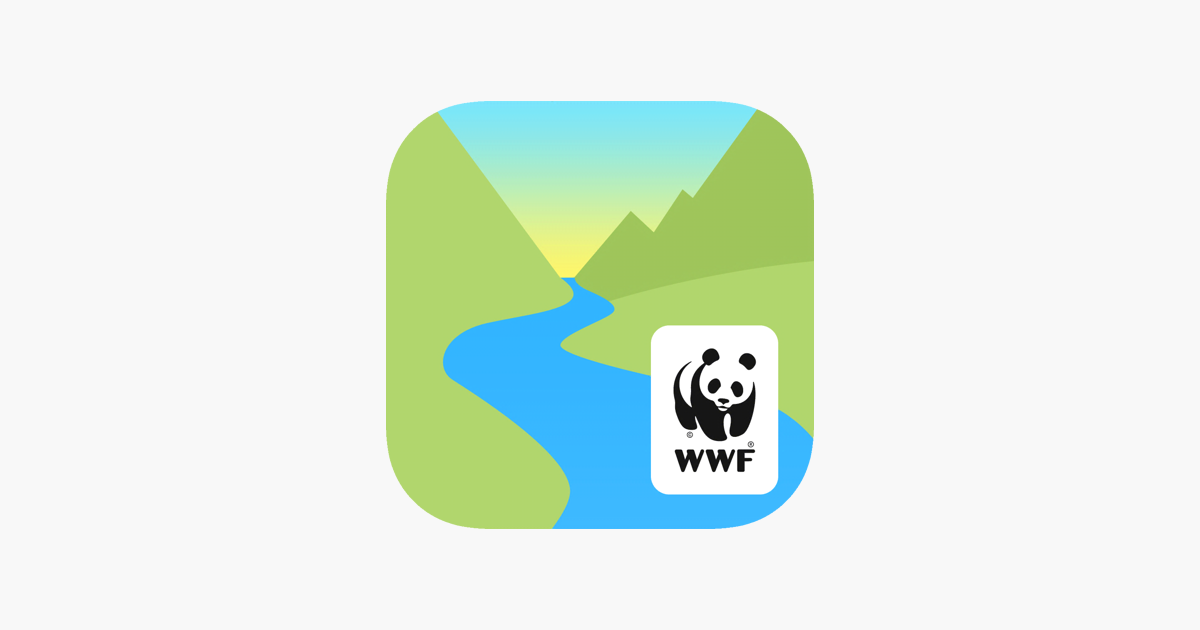 WWF logo with a green and blue design on a white background