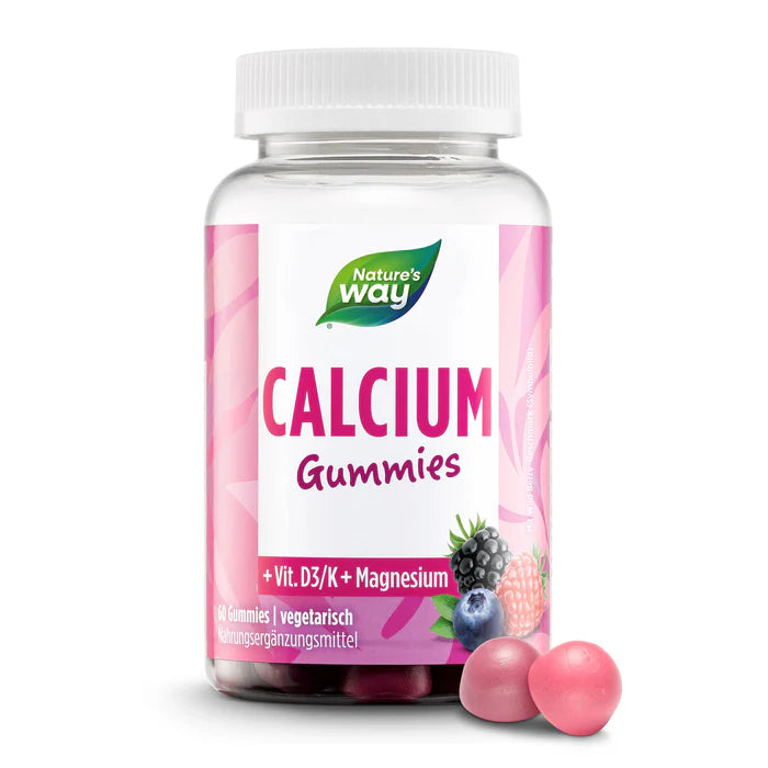 Support bones and muscles with these fruity Calcium Gummies, enriched with vitamin D3, K, and magnesium—sweet and effective